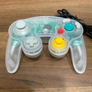 【新品 レア色❗️】ゲームキューブ コントローラー 【クリアホワイト】(その他)