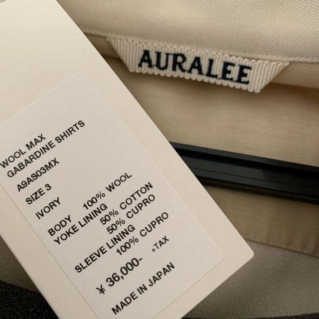 COMOLI(コモリ)のAURALEE 19aw CPO シャツ メンズのトップス(シャツ)の商品写真