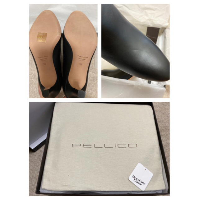 DEUXIEME CLASSE(ドゥーズィエムクラス)の【新品】PELLICO BACK ZIP SHORT BOOTS/36 レディースの靴/シューズ(ブーツ)の商品写真