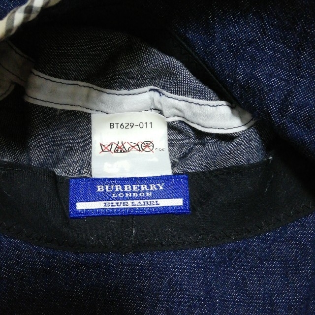 BURBERRY BLUE LABEL(バーバリーブルーレーベル)のバーバリー帽子 レディースの帽子(ハット)の商品写真