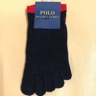 ポロラルフローレン(POLO RALPH LAUREN)の新品　レディース POLO ポロラルフローレン　人気5本指ソックス(ソックス)