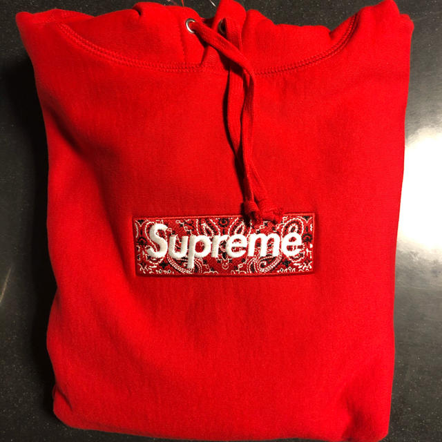 Supreme(シュプリーム)のL Bandana Box Logo Hooded Sweatshirt  メンズのトップス(パーカー)の商品写真