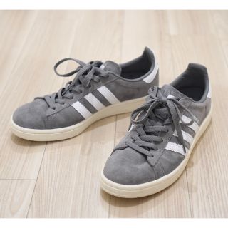 アディダス(adidas)のアディダス キャンパス グレー 27cm(スニーカー)