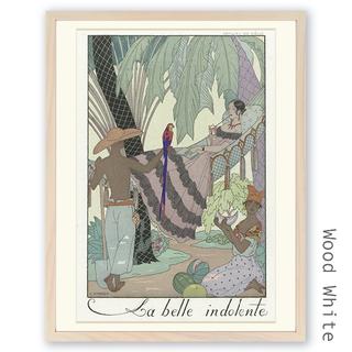 「La belle indolente」【フレームサイズ39.5×30.5cm】