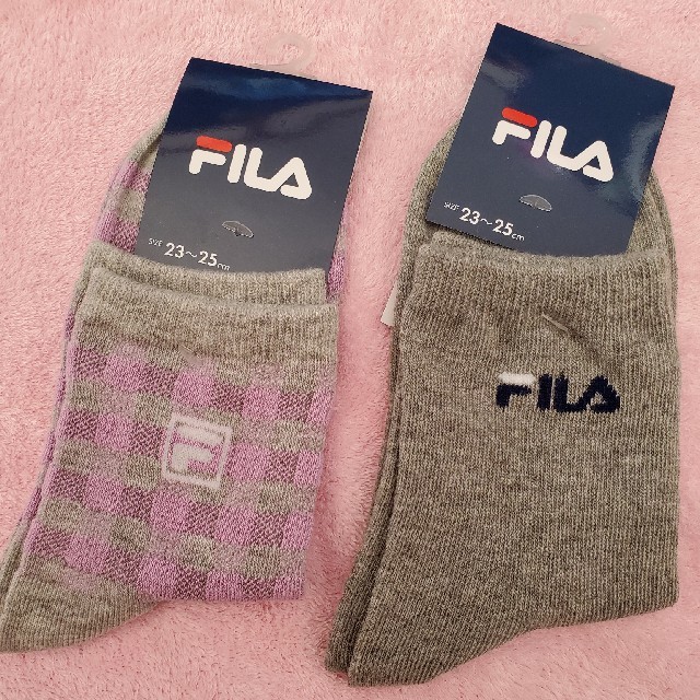 FILA(フィラ)のFILAレディース靴下3足❤️新品未使用 レディースのレッグウェア(ソックス)の商品写真