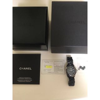 シャネル(CHANEL)のシャネルj12 自動巻　38ミリ (腕時計(アナログ))