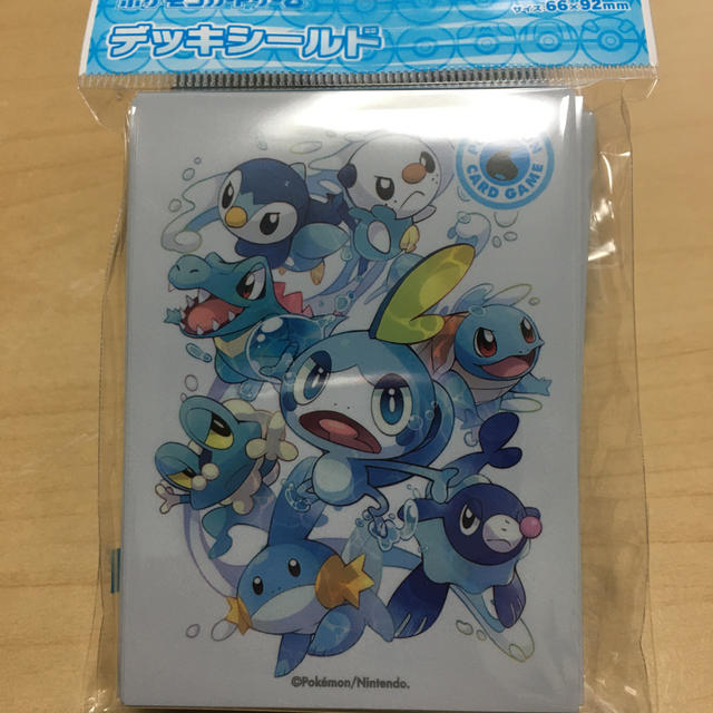 ポケモン ポケモンカード デッキシールド タイプファイターズ 水の通販 By のん S Shop ポケモンならラクマ