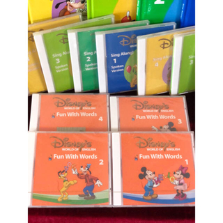 ディズニー(Disney)の2011年発売ディズニー英語システムシングアロング絵本とＣＤ(キッズ/ファミリー)