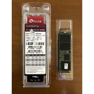 PLEXTOR PX-512M8PeGN NVMe M.2 SSD ジャンク(PCパーツ)