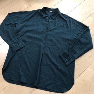 ユニクロ(UNIQLO)のユニクロ　長袖シャツ　ブラウス  L(シャツ/ブラウス(長袖/七分))