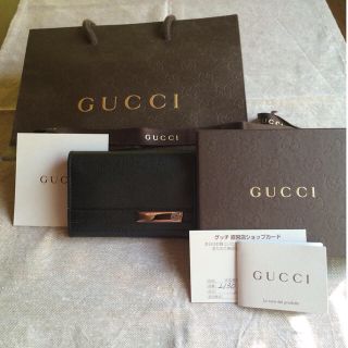 グッチ(Gucci)のGUCCI 未使用 名刺入れ(名刺入れ/定期入れ)