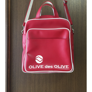 オリーブデオリーブ(OLIVEdesOLIVE)のオリーブ 赤いショルダーバッグ(ショルダーバッグ)