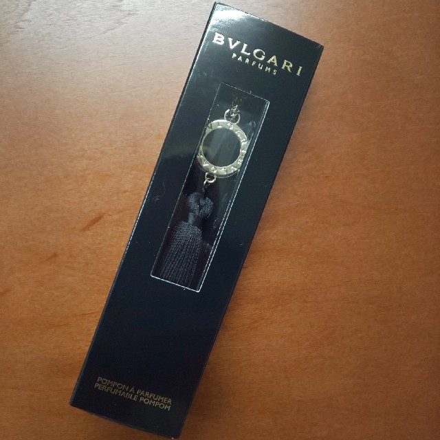 BVLGARI(ブルガリ)の最終値下げ！新品☆BVLGARI/ブルガリ バッグチャーム ノベルティ ブラック レディースのファッション小物(財布)の商品写真