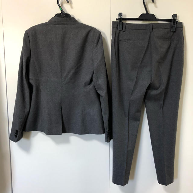 Theory luxe - theory luxe SAXONYノーカラージャケット スリムパンツ