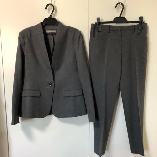 セオリーリュクス(Theory luxe)のtheory luxe SAXONYノーカラージャケット スリムパンツ(スーツ)