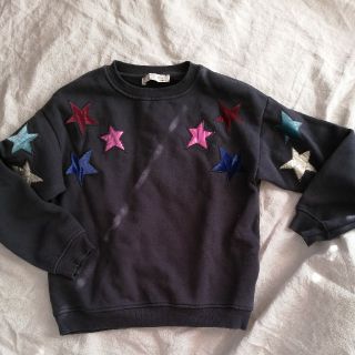 ザラキッズ(ZARA KIDS)の★ZARA kids  星ワッペントレーナー★(Tシャツ/カットソー)