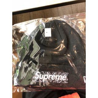 シュプリーム(Supreme)のSupreme box logo ビーニー (ニット帽/ビーニー)