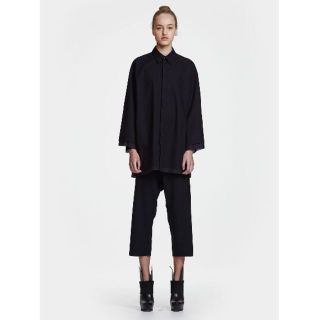 ジルサンダー(Jil Sander)の新品CONCEPTS D'ODEUR７分袖レイヤードキモノドレスシャツXS(シャツ)