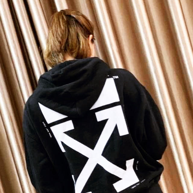 Off-white Ghost Kiss パーカー XS オバサイズ