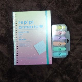 レピピアルマリオ(repipi armario)のレピピアルマリオノート＆カラーペンセット(その他)