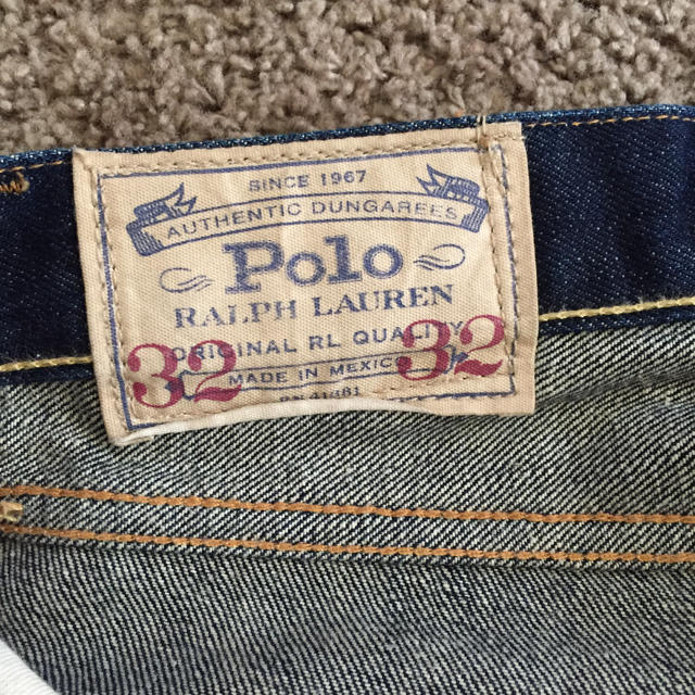 POLO RALPH LAUREN(ポロラルフローレン)の【値下げしました！】ポロラルフローレン デニム裾上げなし新品同様！ メンズのパンツ(デニム/ジーンズ)の商品写真