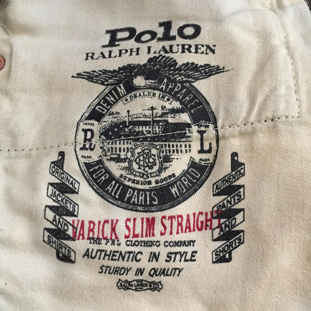 POLO RALPH LAUREN(ポロラルフローレン)の【値下げしました！】ポロラルフローレン デニム裾上げなし新品同様！ メンズのパンツ(デニム/ジーンズ)の商品写真