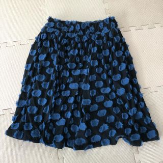 ツモリチサト(TSUMORI CHISATO)のツモリチサト ドットジャカードスカート(ひざ丈スカート)