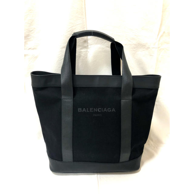 BALENCIAGA/バレンシアガ　ネイビートート　ブラック　美品　正規品