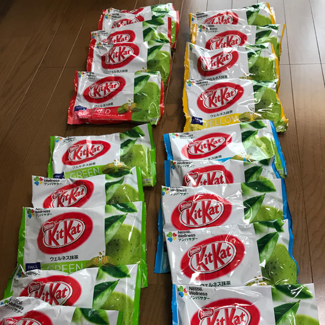 Nestle(ネスレ)の【送料無料／1袋140円】キットカットミニ／ウェルネス抹茶 食品/飲料/酒の食品(菓子/デザート)の商品写真