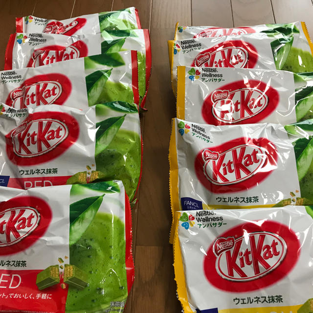 Nestle(ネスレ)の【送料無料／1袋140円】キットカットミニ／ウェルネス抹茶 食品/飲料/酒の食品(菓子/デザート)の商品写真