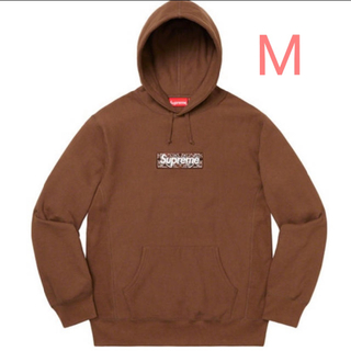 シュプリーム(Supreme)のSupreme Bandana Box Logo Hooded Brown M(パーカー)