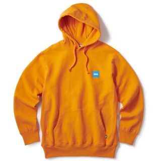 エフティーシー(FTC)のFTC / BOX LOGO PULLOVER HOODY (ORENGE)(パーカー)