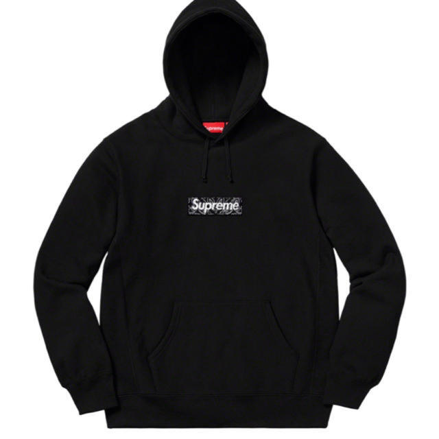 メンズSupreme Bandana Box Logo Hooded ボックスロゴ