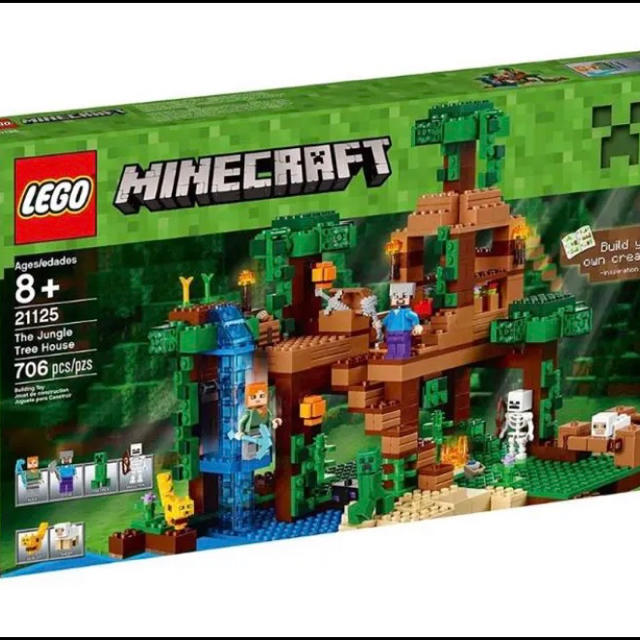 Lego(レゴ)のレア　値下 新品 レゴ LEGO マインクラフト ジャングルツリーハウス キッズ/ベビー/マタニティのおもちゃ(積み木/ブロック)の商品写真