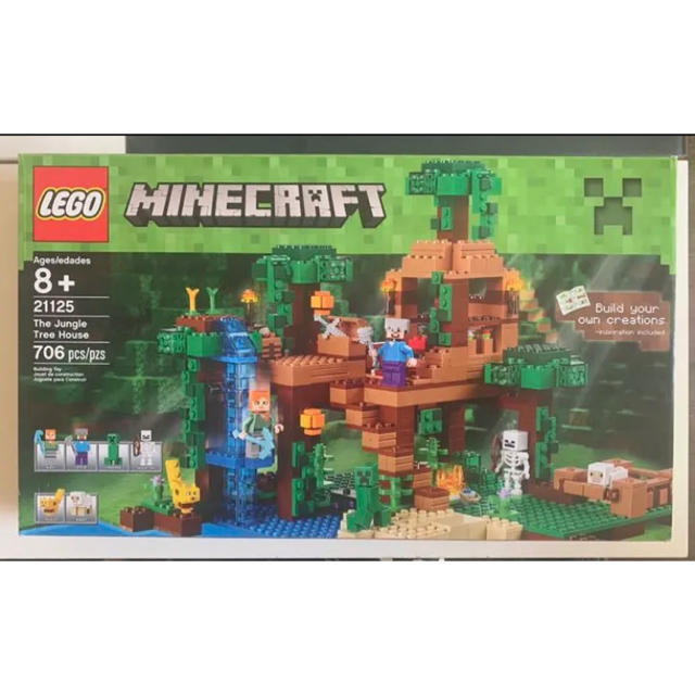 Lego(レゴ)のレア　値下 新品 レゴ LEGO マインクラフト ジャングルツリーハウス キッズ/ベビー/マタニティのおもちゃ(積み木/ブロック)の商品写真