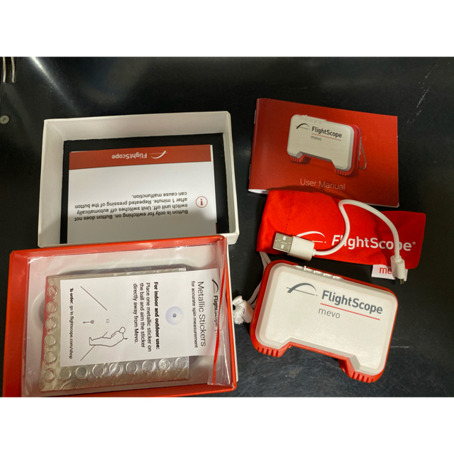 新品本物 送料無料 世界最小・最軽量 弾道測定器 mevo FlightScope