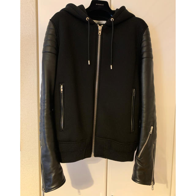 特別価格 GIVENCHY ジバンシーネオプレン レザー ジャケット - レザー