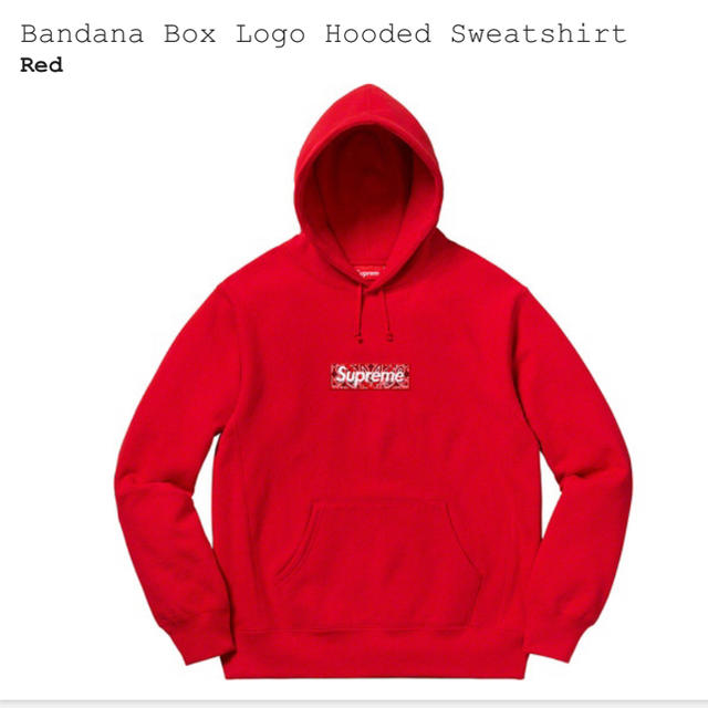 Supreme Bandana Box Logo Hooded Sweat