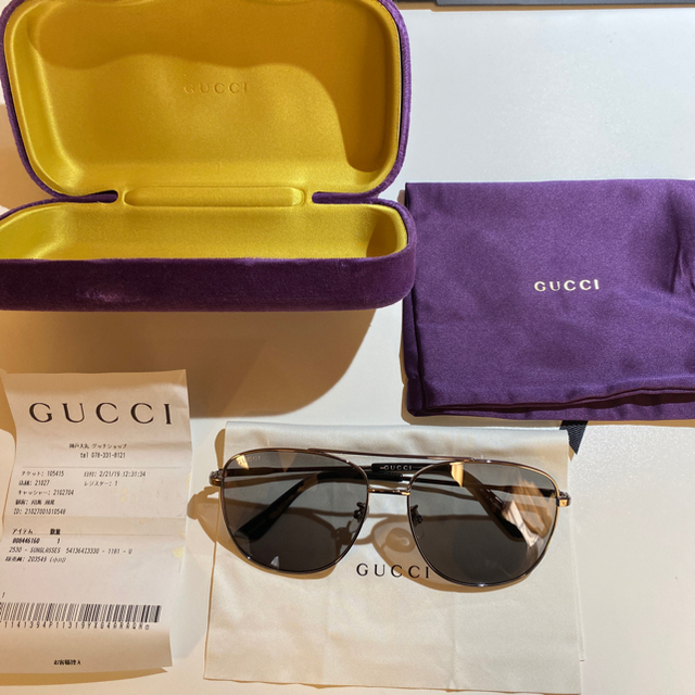 Gucci(グッチ)のgucci サングラス　メンズ メンズのファッション小物(サングラス/メガネ)の商品写真