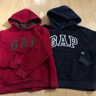 ギャップキッズ(GAP Kids)のGAP フリース パーカー 2枚セット(その他)