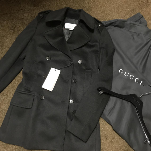 流行に - Gucci GUCCI ピーコート ジャケット ピーコート - www