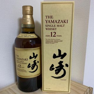 サントリー(サントリー)の山崎12年 700ml 箱付き　マイレージ有り(ウイスキー)