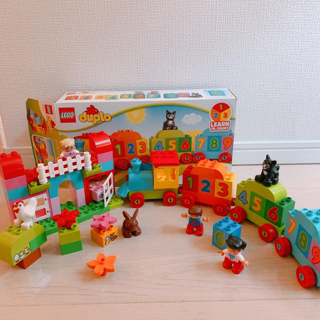 Lego(レゴ)のnigt cafeさん専用✨レゴLEGOデュプロ かずあそびトレイン10847 キッズ/ベビー/マタニティのおもちゃ(知育玩具)の商品写真