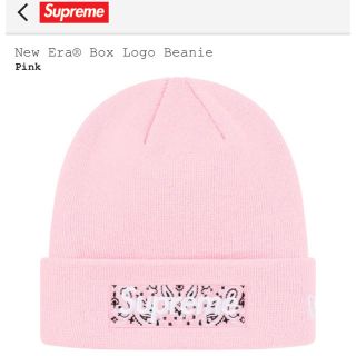 シュプリーム(Supreme)のSupreme New Era Box Logo Beanie(ニット帽/ビーニー)