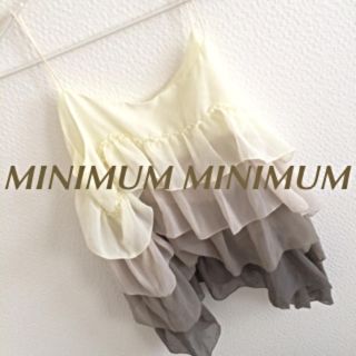 ミニマム(MINIMUM)のMINIMUM♡トップス(キャミソール)