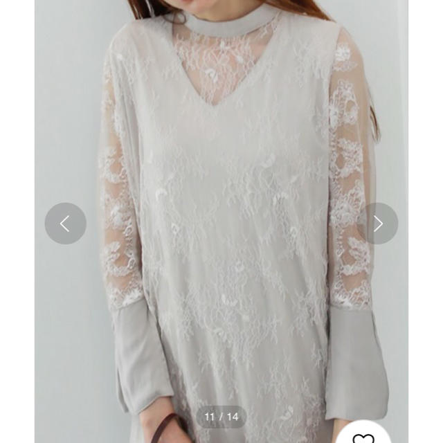 TODAYFUL(トゥデイフル)のTODAYFUL  ''Sheer Lace Dress''  レディースのワンピース(ひざ丈ワンピース)の商品写真