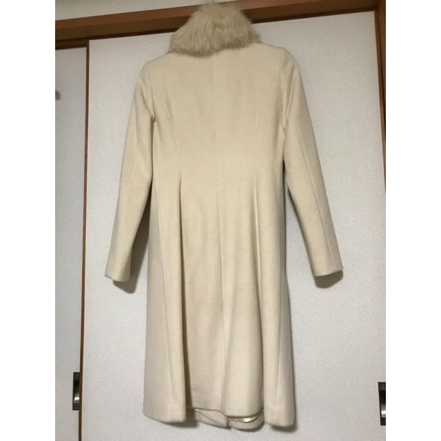 アンゴラ コート 美品 - 毛皮/ファーコート