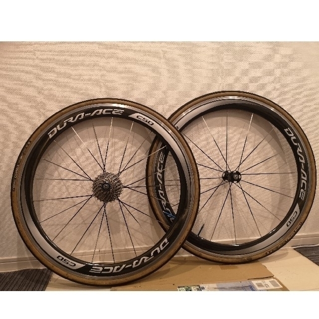 SHIMANO(シマノ)のシマノ　ホイールセット　デュラエース　9000　50C スポーツ/アウトドアの自転車(パーツ)の商品写真