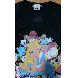 ザラ(ZARA)の１度着用品🎵2019＊アリス＊XL 🎵ZARA＊Tシャツ(Tシャツ(半袖/袖なし))