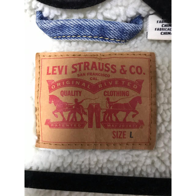 Levi's(リーバイス)のLevi'sデニムボアジャケット メンズのジャケット/アウター(Gジャン/デニムジャケット)の商品写真